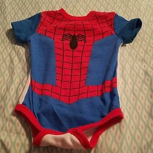 Spider man onsie